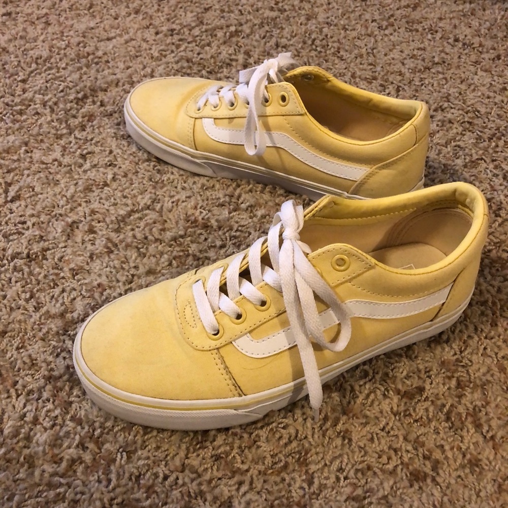 Yellow vans!